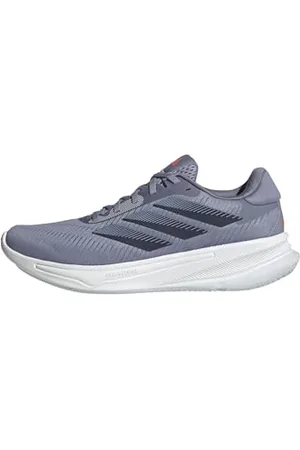adidas Homme Supernova Ease M Chaussures de Course, Silver Violet/Dark Blue/Impact Orange, 39 1/3 EU