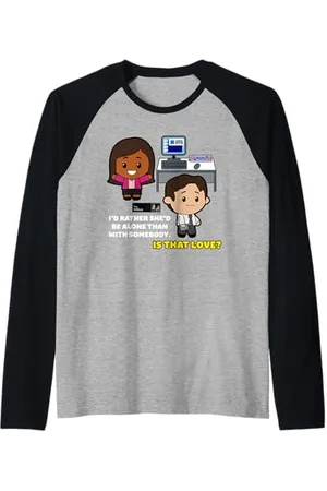 The Office Ryan Howard Is That Love? Manche Raglan