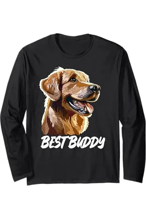 Raf THE ARTIST Designs Meilleur ami de Golden Lab Manche Longue