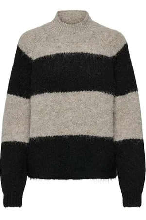 JACQUELINE DE YONG Jdyzoey Life L/S Hn Ra Pull KNT Noos Cardigan, , XS Femme