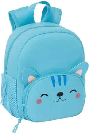 Safta GATO - Sac à dos en néoprène, idéal pour les enfants de différents âges, confortable et polyvalent, 20 x 9 x 25 cm, , M, Décontracté