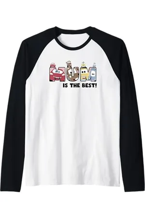 Cars Mum Is The Best Fête des Mères Manche Raglan
