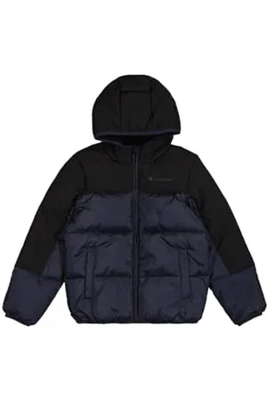 Champion Legacy Outdoor Retro Sport B (306872) -WR Ripstop Nylon Woven 40gr Hooded Veste, , 13-14 Years Garçon