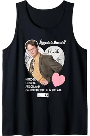 The Office Dwight Love Is In The Air? False Débardeur