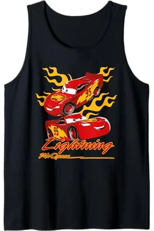 Cars Lightning McQueen Faster Than Fast Débardeur