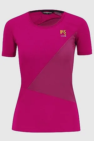Karpos 2532008-170 NUVOLAU W Jersey T-Shirt Femme Innuendo/Cherries Jubilee Taille S