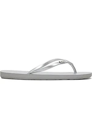Roxy Femme Viva Sandal, Metallic Silver, 38 EU