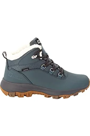 Jack Wolfskin Femme EVERQUEST TEXAPORE MID W Chaussure de Trail, Bluish Gris / Gris, 37 EU