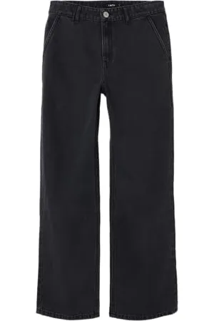 NAME IT NLMTOIZZA DNM Loose Pant Noos, Jean Ample Garçon,