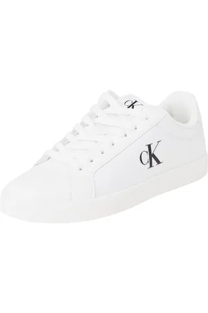 Calvin Klein Baskets Cupsole Femme Basses, Blanc (Triple Bright White), 39