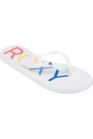 Roxy Femme Sandy III Sandale, Monogramme Blanc Arc-en-Ciel, 39 EU