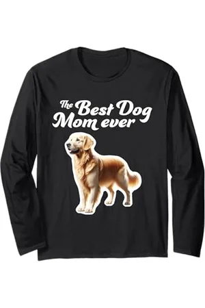 Miller Sye Meilleure maman chienne de tous les temps - Golden Retriever Manche Longue