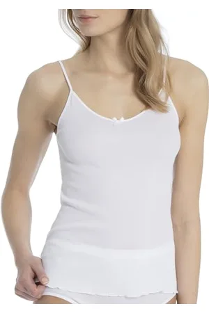Calida Spaghetti-Top Light Maillot de Corps, , 40 (Taille Fabricant: XS = 36/38) Femme