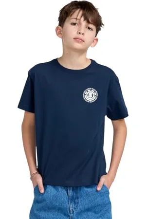Element Seal BP - T-Shirt à Manches Courtes - Garçon Enfant 8-16 - Bleu.
