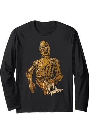 STAR WARS : The Rise Of Skywalker C-3PO Stay Golden Portrait Manche Longue