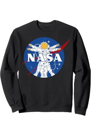 Nasa Logo astronaute Vitruve Man de la Sweatshirt