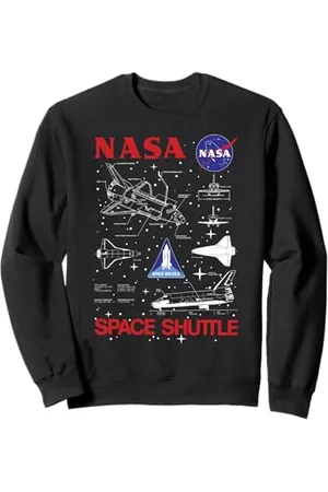 Nasa Poster navette spatiale Blueprint Sweatshirt