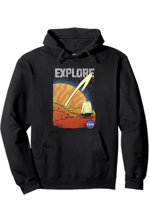 Nasa Poster Explore Mars Sweat à Capuche