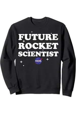 Nasa Logo Future Rocket Scientist Texte Sweatshirt