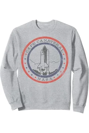Nasa Poster Cape Canaveral Lift Off de la rouge et bleu Sweatshirt