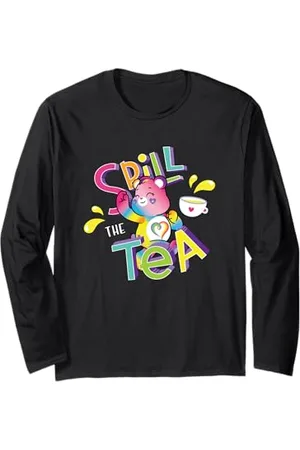 Care Bears Spill the Tea Kindness Keeper Rainbows Manche Longue