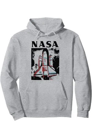 Nasa Poster Navette spatiale Two Toned Bold Sweat à Capuche