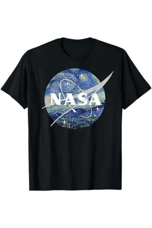 Nasa Logo Starry Night Classic Chevron de la T-Shirt