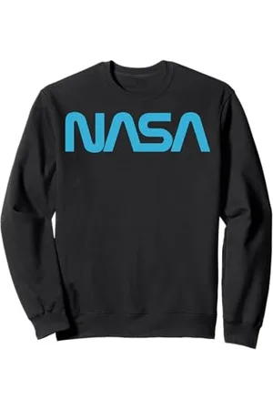 Nasa Logo Simple Bold Blue Connected Sweatshirt