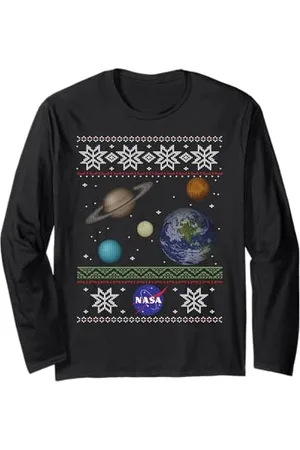 Nasa Pull de Noël moche du système solaire de la Manche Longue