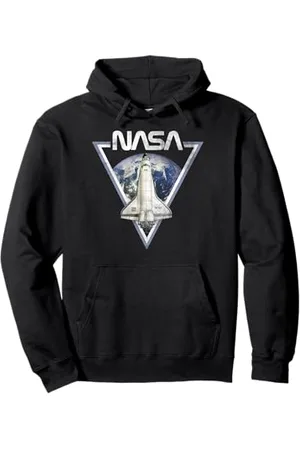 Nasa Patch triangle Shuttle Over Earth Sweat à Capuche