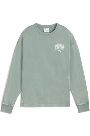 PUMA Class Comfort Washed Crew TR, Sweat à Capuche Fille, , S
