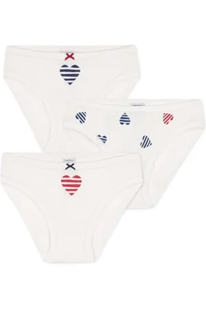 Petit Bateau A0D2G Culottes, , 12 Ans (Lot de 3) Fille