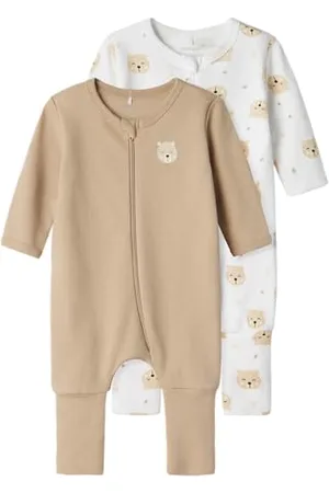 NAME IT Oxford Bear Baby Pyjama 2 Units 12 Months