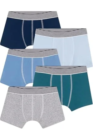Petit Bateau A0CTD Boxers, , 2 Ans (Lot de 5) Garçon