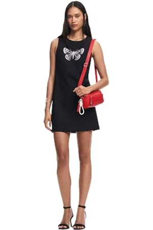 Desigual Robe tissée sans Manches pour Femme