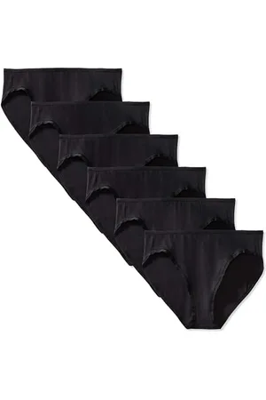 Amazon Bas de bikini en coton (grandes tailles disponibles) Femme, Lot de 6, , XXL Grande taille