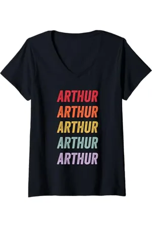 Arthur Apparel Femme arthur T-Shirt avec Col en V