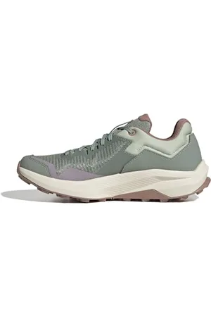 adidas Femme Terrex Rider Trail Running Shoes Chaussures de Course sur Sentier, Silver Green/Linen Green/Warm Clay, 36 2/3 EU