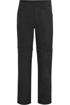 Jack Wolfskin Safari Zip Off Pants K Unisex Kinder, Black, 92