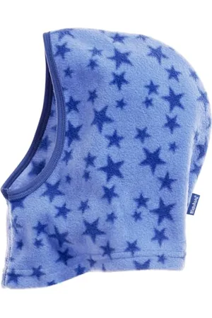 Playshoes Warme Kinder Fleece-schlupfmütze Sterne Bonnet, Bleu (Blau 7), Taille Unique Fille