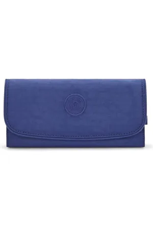 Kipling Money Land Grand Portefeuille, (Bleu)
