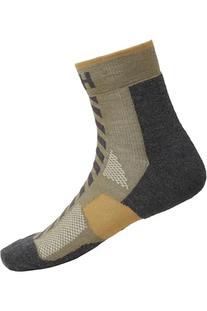 Helly Hansen Unisex Adult Hiking Quarter Sock, White, 6