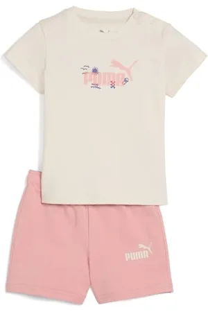 PUMA MINICATS SANDY ADVENTURES Tee and Shorts Set INF, Costumes tricotés Mixte bébé, , 68