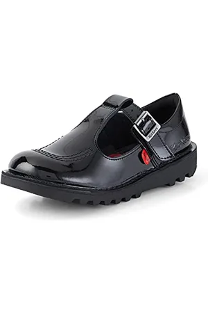 Kickers Kick T Patent Infant, Mary Jane Fille, Noir (black/black), UK child 9 Child UK