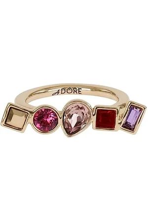 AVA ADORE Bague standard pour femme, Estándar, Plastique, Aucune pierre précieuse