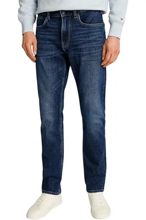 Tommy Hilfiger Core Denton Mw0mw39034 Bleu foncé Droit, , 28 W/30 L Homme