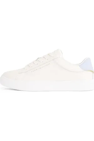 Tommy Hilfiger Baskets Femme Essential Basses, Ivoire (Ancient White), 40