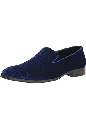 Stacy Adams Homme Saunders Chaussons en Velours Mocassin, , 45 EU
