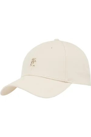 Tommy Hilfiger Casquette Femme Elevated Chic en Coton, Beige (Sugarcane), Taille Unique