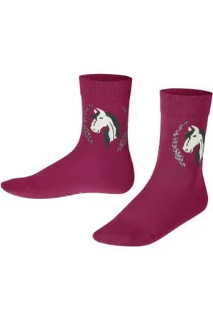 Falke Horse K So coton fantaisie 1 paire, Chaussettes Mixte enfant, , 31-34